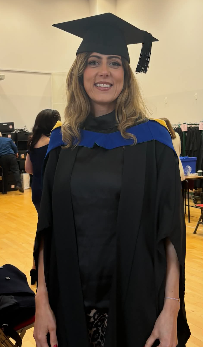 Pamela's Level 8 Childcare qualification